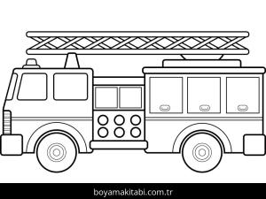 İtfaiye Aracı Boyama