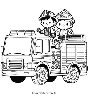 İtfaiye Aracı Boyama