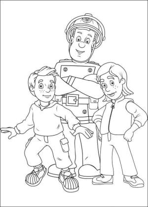 İtfaiyeci sam boyama sayfası,  coloring page, Itfaiyeci Sam ve Arkadaşları, 