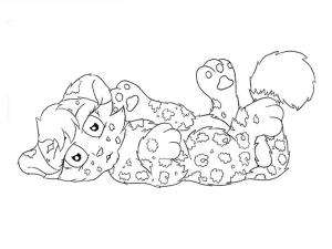 Jaguar boyama sayfası, Jaguars coloring page, Büyük Jaguar, 