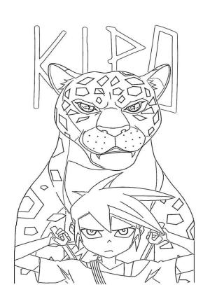 Jaguar boyama sayfası, Jaguars coloring page, Kipo ve Jaguar, 