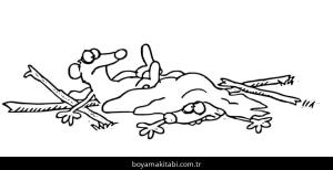 Jan ve Henry boyama sayfası – el becerilerini geliştirir, boyama çalışması