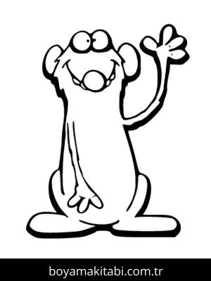 Jan ve Henry boyama sayfası – sevimli karakter, sanatsal çalışma