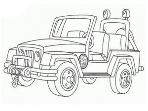 Jeep boyama sayfası,  coloring page, Jeep Araba Çizimi Yazdırılabilir, 