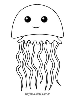 Jellyfish Boyama