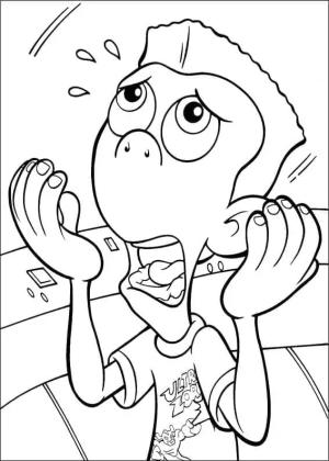 Jimmy Neutron boyama sayfası,  coloring page, Sheen Estevez, 