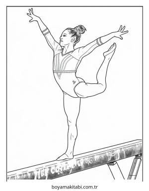 Jimnastik Boyama