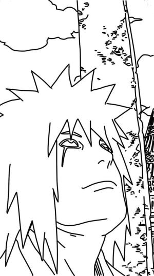 Jiraiya boyama sayfası,  coloring page, Yüz Küçük Jiraiya, 