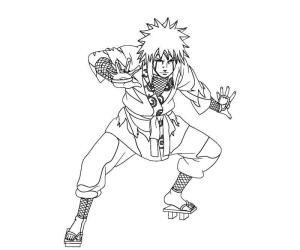 Jiraiya boyama sayfası,  coloring page, Küçük Jiraiya Dövüşü, 