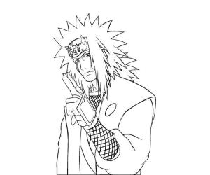 Jiraiya boyama sayfası,  coloring page, Harika Jiraiya, 