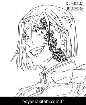 Jujutsu Kaisen boyama sayfası – ücretsiz yazdır, boyama etkinliği