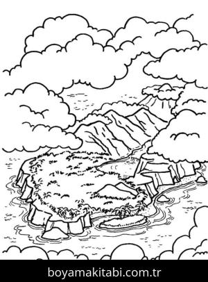 Jurassic Park boyama sayfası – eğitici aktivite, yaratıcılık