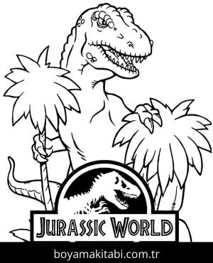 Jurassic Park boyama sayfası – ücretsiz yazdır, boyama etkinliği
