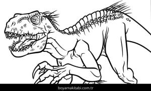 Jurassic Park boyama sayfası – evde etkinlik, ücretsiz yazdır