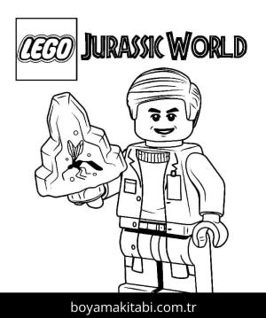 Jurassic Park boyama sayfası – çocuk aktivitesi, PDF indir