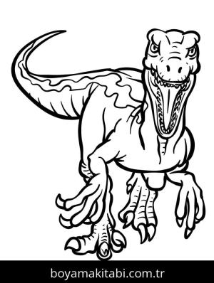 Jurassic World boyama sayfası – keyifli zaman, renkli çizimler