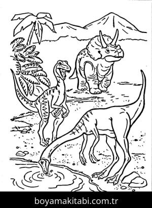 Jurassic World Boyama Sayfaları