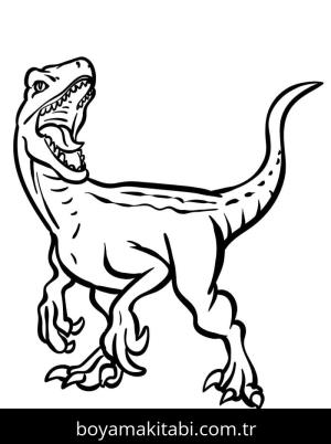 Jurassic World boyama sayfası – boyama etkinliği, çocuk aktivitesi