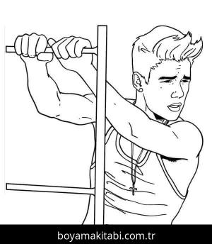 Justin Bieber Boyama