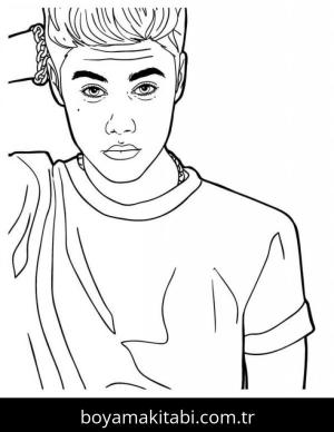 Justin Bieber Boyama