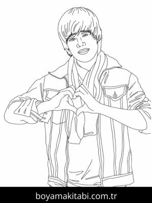 Justin Bieber Boyama