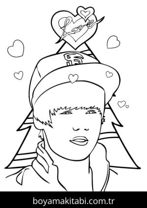 Justin Bieber Boyama