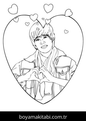 Justin Bieber Boyama