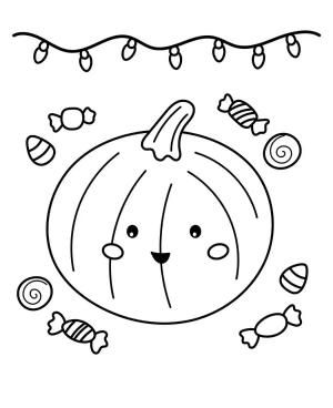 Kabak boyama sayfası,  coloring page, Şirin Kabak, 