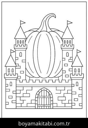 Kabak boyama sayfası,  coloring page, oyunlu, karikatür, eğlenceli