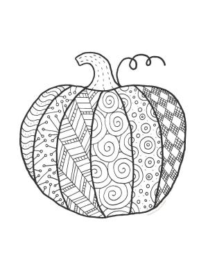 Kabak boyama sayfası,  coloring page, Kabak Yetişkinler Içindir, 