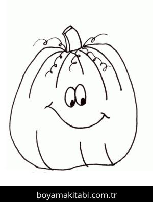 Kabak boyama sayfası – sanatsal çalışma, çocuklar için