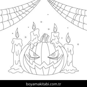 Kabak boyama sayfası – el becerilerini geliştirir, boyama çalışması