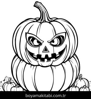 Kabak boyama sayfası,  coloring page, benzersiz, benzersiz, modern