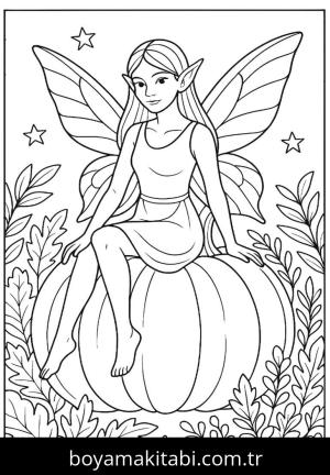 Kabak boyama sayfası,  coloring page, benzersiz, basit, kreatif