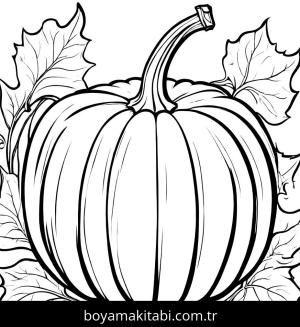 Kabak boyama sayfası,  coloring page, şirin, masalsı, popüler