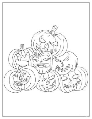 Kabak boyama sayfası,  coloring page, Yedi Kabak, 