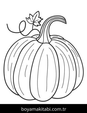 Kabak boyama sayfası – sanatsal çalışma, çocuklar için