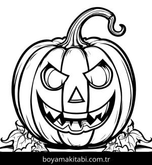 Kabak boyama sayfası,  coloring page, masalsı, çerçeveli, komik