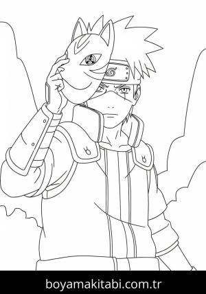 Kakashi Hatake boyama sayfası 48229,  coloring page, 