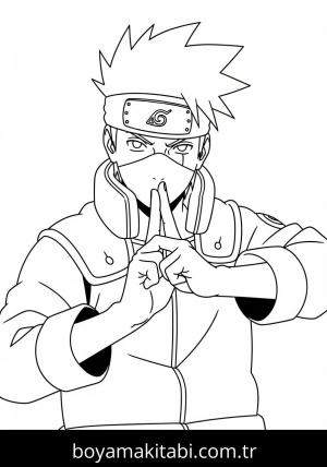 Kakashi Hatake boyama sayfası 48228,  coloring page, 
