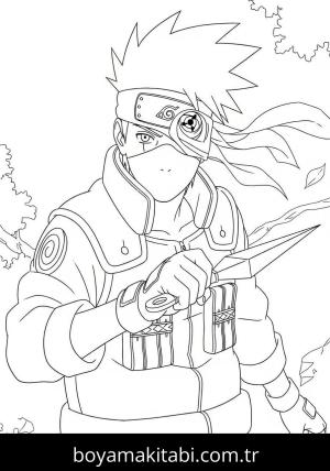 Kakashi Hatake boyama sayfası 48209,  coloring page, 