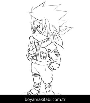 Kakashi Hatake Boyama