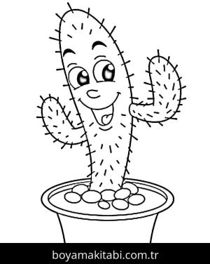 Kaktüs Boyama