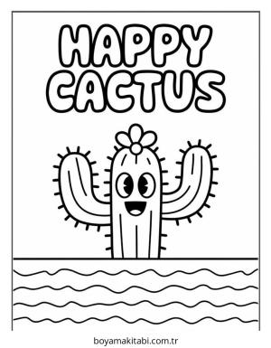 Kaktüs Boyama
