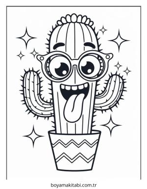Kaktüs Boyama