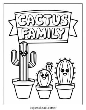 Kaktüs Boyama