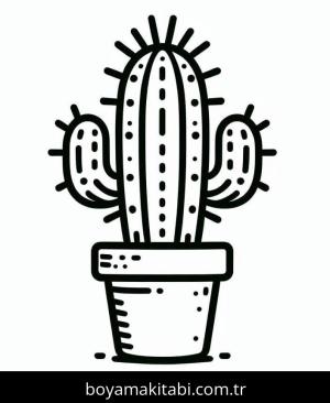 Kaktüs Boyama
