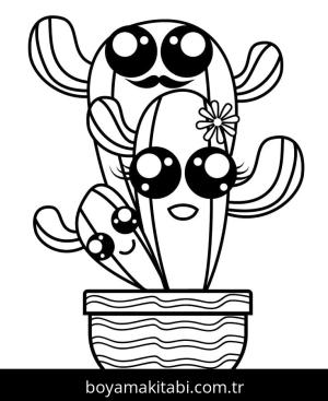 Kaktüs Boyama