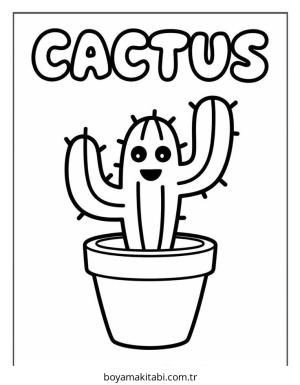 Kaktüs Boyama