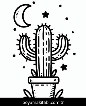 Kaktüs Boyama